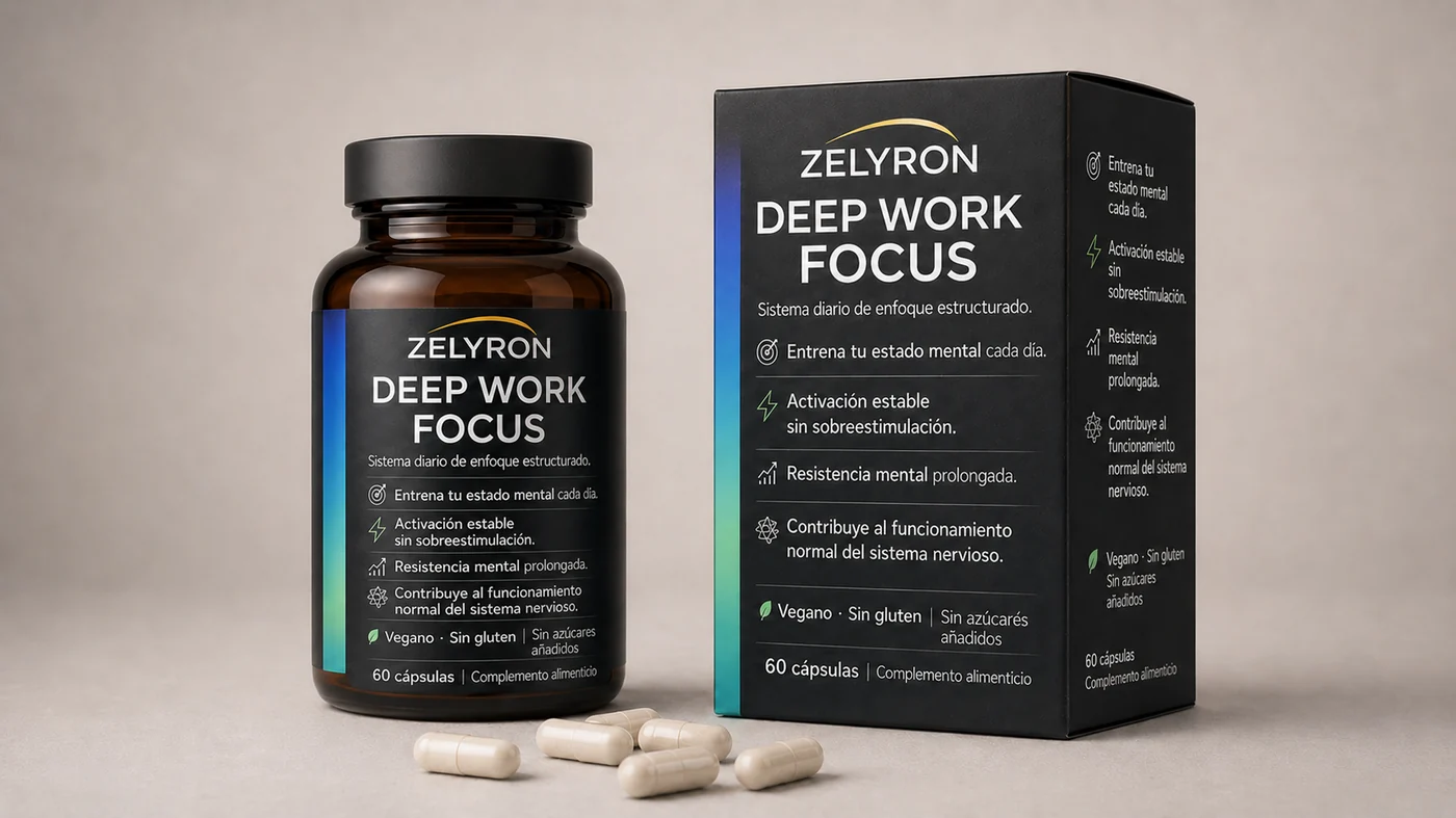 Zelyron Deep Work Focus bote y caja